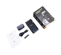 Tondeuse à cheveux électrique rechargeable pour les voyages, étanche, convient pour les hommes, utilisation humide et sèche, sécateur à barbe