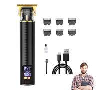 Tondeuse à cheveux électrique rechargeable sans fil , lames lavables en