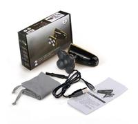 Tondeuse à cheveux électrique rotative flottante 3D pour hommes, rechargeable par USB, lavable, à 5 lames