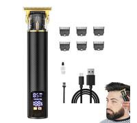 Tondeuse à cheveux électrique sans fil avec écran LED pour homme