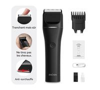 Tondeuse à cheveux électrique sans fil professionnelle ENCHEN Black Boost 2 avec chargement rapide USB Type-C, pour hommes adultes, 1 pièce.