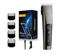 Tondeuse à Cheveux Électrique Silencieuse avec Écran LED - Coupe de Cheveux Facile à la Maison