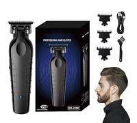 Tondeuse à cheveux électrique - Tondeuse à barbe pour homme - Kit de préparation tout-en-un pour homme - Rechargeable par USB - Tondeuse à cheveux pour homme