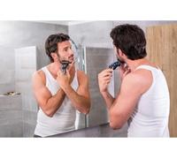 Tondeuse a cheveux et barbe - WAHL - HAIRCUT & BEARD - 3,5 W - 10 sabots - Autonomie : 40 min - Noir
