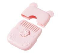 Tondeuse à Cheveux et Peigne 2-en-1 Multifonction - Coupe-Fourches Manuel Double Face | Rasoir pour Frange et Brosse Effilante Filles & Bébés | Outil de Toilettage Capillaire Portable Compact