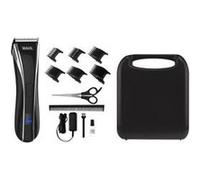 TONDEUSE À CHEVEUX LCD LITHIUM RECHARGEABLE 6 PEIGNES + ÉTUI RIGIDE 1911-0467 Wahl Noir G