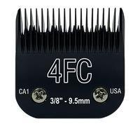 Tondeuse À Cheveux Noire Détachable For Chien, Avec Lames En Acier Inoxydable, Compatible Avec Andis, Oster A5 Et Wahl, Séries KM10. Pièces Détachées For Tondeuses À Cheveux(4FC-9.5mm)