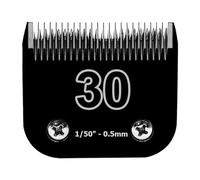 Tondeuse À Cheveux Noire Détachable For Chien, Avec Lames En Acier Inoxydable, Compatible Avec Andis, Oster A5 Et Wahl, Séries KM10. Pièces Détachées For Tondeuses À Cheveux(30-0.5mm)