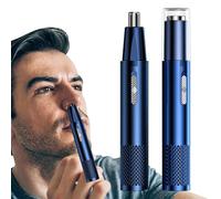 Tondeuse à Cheveux Oreille et Nez pour Hommes | Tondeuse à Cheveux de Nez Rechargeable | Tondeuse à Cheveux de Nez Homme Rechargeable Tondeuse à Cheveux 2 en 1 pour Pied Barbe Cheveux avec Pince