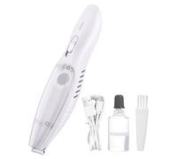 Tondeuse à cheveux pour chats - Tondeuse silencieuse avec réservoir pour les cheveux - Kit de toilettage avec tondeuse à ongles pour chats et chiens | pour oreilles, yeux et pattes démêlant chiot