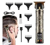 Tondeuse À Cheveux Pour Coupe | Coupe Cheveux Taille Barbe Usage Personnel avec Peignes de Guidage | Kit Toilettage Coiffure Imperméable Pour Homme