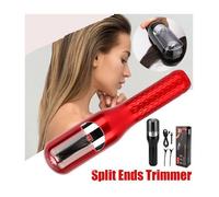 Tondeuse à cheveux pour éliminer les pointes fourchues - Lumière bleue pour réparer les cheveux abîmés -QIEDOVIEY