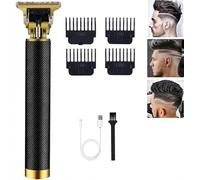 Tondeuse à cheveux pour homme, tondeuse électrique sans fil rechargeable pour barbiers et maison, kit de coupe de cheveux USB zéro écart, cadeau pour homme