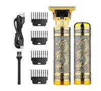 Tondeuse à Cheveux pour Hommes,Rasoir à Barbe Rechargeable Humide et Sec | Tondeuse Et Rasoir Électrique Pour Homme Cheveux - Pour Maison Voyage Camping Extérieur et Cadeau