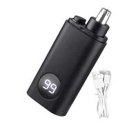 Tondeuse à cheveux pour le visage : tondeuse de précision rechargeable pour sourcils, nez et oreille, imperméable | Outil de préparation pour le soin du visage des hommes, outil compact