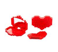 Tondeuse à cheveux pour pointes fourchues - Peigne à ciseaux en forme de cœur de 8,2x6,2x1,6 cm, outil de coiffage assisté par miroir, coupe portable pour réparation de brins | Solution rapide p