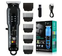 Tondeuse à cheveux professionnelle avec écran LED Black
