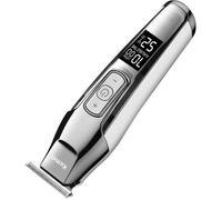 Tondeuse à cheveux professionnelle Kemei Km-5027 - Rechargeable - Acier inoxydable - 160 minutes d'utilisation