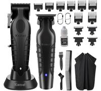 Tondeuse À Cheveux Professionnelle Pour Coupe De Cheveux,Tondeuse Électrique Rechargeable Pour Homme,Kit De Toilettage T-Blade Ave