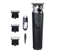 Tondeuse à cheveux professionnelle sans fil - Tondeuse à cheveux pour homme - Tondeuse à cheveux pour homme - Tondeuse de précision rechargeable sans fil étanche - Kit de rasage pour tête chauve