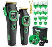 Tondeuse à cheveux professionnelle SUPRENT Fangs - Kit de coiffure haute performance avec moteur vectoriel de 13 000 tr/min, contrôle de vitesse par IA et dents en U brevetées