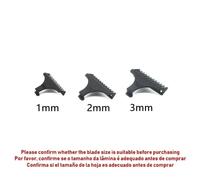 Tondeuse à cheveux professionnelle T9 1/2/3/6/9/12mm, peigne limite, protections universelles, Guide de coupe de cheveux pour coiffeur, accessoires de barbier-1-3