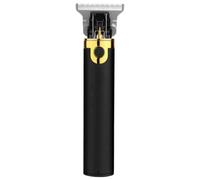 Tondeuse à Cheveux Professionnelle USB Rechargeable 5 W Noire pour Hommes | Batterie 1000 Mah, Plastique Résistant, Contours de Barbe et Moustache, Charge Pratique en Voyage, Usage Barber