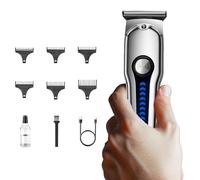 Tondeuse à cheveux sans fil générique | Appareil de coupe et de coupe de cheveux sans fil, réglable pour un fonctionnement silencieux, tondeuse silencieuse et moderne pour hommes, modelage des contour