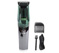 Tondeuse à cheveux sous vide sans fil, faible bruit, forte puissance, affichage LED, étanche, 1400 mAh, ensemble de toilettage sous vide pour moustache et pattes, batterie au