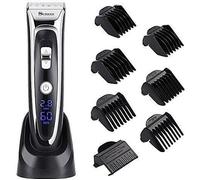 Tondeuse à cheveux - SURKER - Professionnelle - Lames en céramique - Réglages 0.8mm à 2.8mm - Sans fil