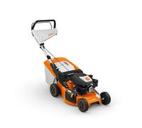 Tondeuse À Essence STIHL RM248 127cc Largeur De Coupe 46cm Sac 55 Lt À Pousser