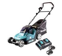 Makita Tondeuse à gazon sans fil DLM382CM2 36 V (2x18 V) 4,0 Ah 38 cm - 2 batteries + chargeur
