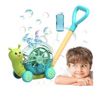 Tondeuse à Gazon à Bulles - Bubble Bower électrique pour - Jouet à Pousser de Jardinage Amusant avec souffleur à Bulles, Jeux de fête, Cadeaux d'anniversaire pour, Jouets de Plein air, Trotteur d'act