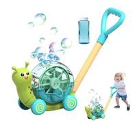 Tondeuse à Gazon à Bulles,Machine à Bulles électrique en Forme d'escargot - Jouet à Pousser de Jardinage Amusant avec souffleur à, Jeux de fête, Cadeaux d'anniversaire pour, Jouets de Plein AI