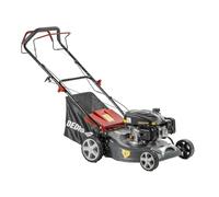 Tondeuse à Gazon à Essence 2,4 KW Garden DEDRA, LONCIN 139 CCM - Largeur de Coupe 43 cm - Hauteur de Coupe Centrale réglable 25-75 mm (6 Niveaux)