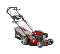 Tondeuse à Gazon à Essence 2,9 KW Garden DEDRA, LONCIN 166 CCM - Largeur de Coupe 46 cm - Réglage Central de la Hauteur de Coupe (8 Niveaux) - Transmission GT - 31 kg