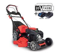 Tondeuse a gazon a essence demarrage electrique 225cc 56cm Scheppach ms225-56e