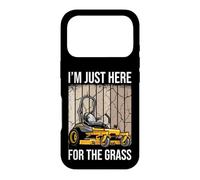 Tondeuse à Gazon Amusante I'm Just Here for The Grass Coque pour iPhone 17 Pro