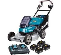 Tondeuse à gazon automotrice sans fil Makita DLM533PT4; 2x18 V; 4x5,0 Ah accu.