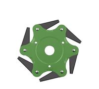 Tondeuse à gazon avec tête en acier à 6 dents - Outil de coupe facile pour un entretien efficace du jardin - Solutions de coupe durables et fiables