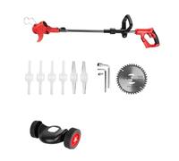 Tondeuse À Gazon Électrique 2500 W sans Fil, Coupe-Herbe Longueur Réglable, Outil De Jardin for Batterie 18 V Léger Bonne Puissance(Without Battery)