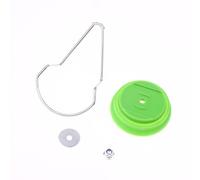 Tondeuse à Gazon électrique avec Lames en métal durables et Base en Plastique; Outils et Accessoires de Jardin pour Tondeuse à Gazon