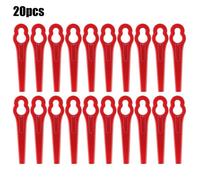 Tondeuse à gazon électrique de jardin sans fil Einhell,20 pièces,de tondeuse à gazon sphérique rouge pour tondeuse enge GE-CT 18,accessoires d'outils électriques de jardin