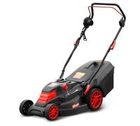 Tondeuse à gazon électrique - ELEM GARDEN TECHNIC - 1600W - 38CM - Bac 40L - Poignée centrale