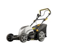 Tondeuse a gazon électrique - POWPG6290 - 1800 W - 460 mm Ø - Avec ramassage, mulching et éjection Arriere
