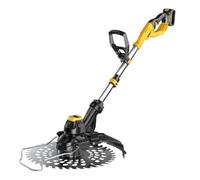 Tondeuse À Gazon Électrique Sans Balais De 9 Pouces, Tondeuse À Gazon Portable, Multifonctionnelle, Sans Fil, Batterie Au Lithium, For Usage Domestique, Recharge For La Tonte De La Pelouse(4.0AH bafte