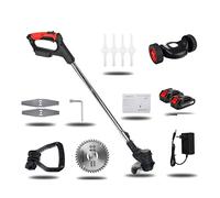 Tondeuse à gazon électrique sans fil 2000W tondeuse Portable débroussailleuse réglable désherbeur outil d'élagage Machine de jardinage(TYPE F)