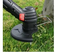 Tondeuse à gazon électrique SURENHAP - Coupe-herbe portable - Batterie incluse - Noir