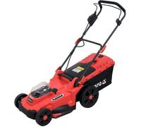 Tondeuse à gazon électrique - Yato - 43 cm - 2x18V - 2 batteries 4 Ah incluses - Chargeur double rapide - Mulching