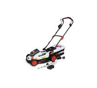 Tondeuse à gazon et Cisaille de jardin sur batterie - X-Performer XPTDE3320LI / XPCSTH20LI - 2 Batteries 4Ah et chargeur
